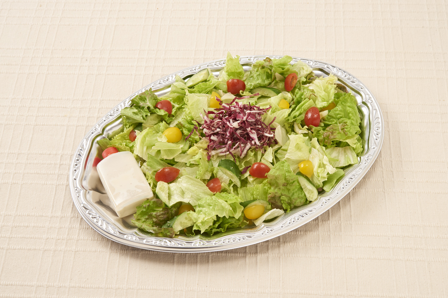 彩り野菜のシーザーサラダ