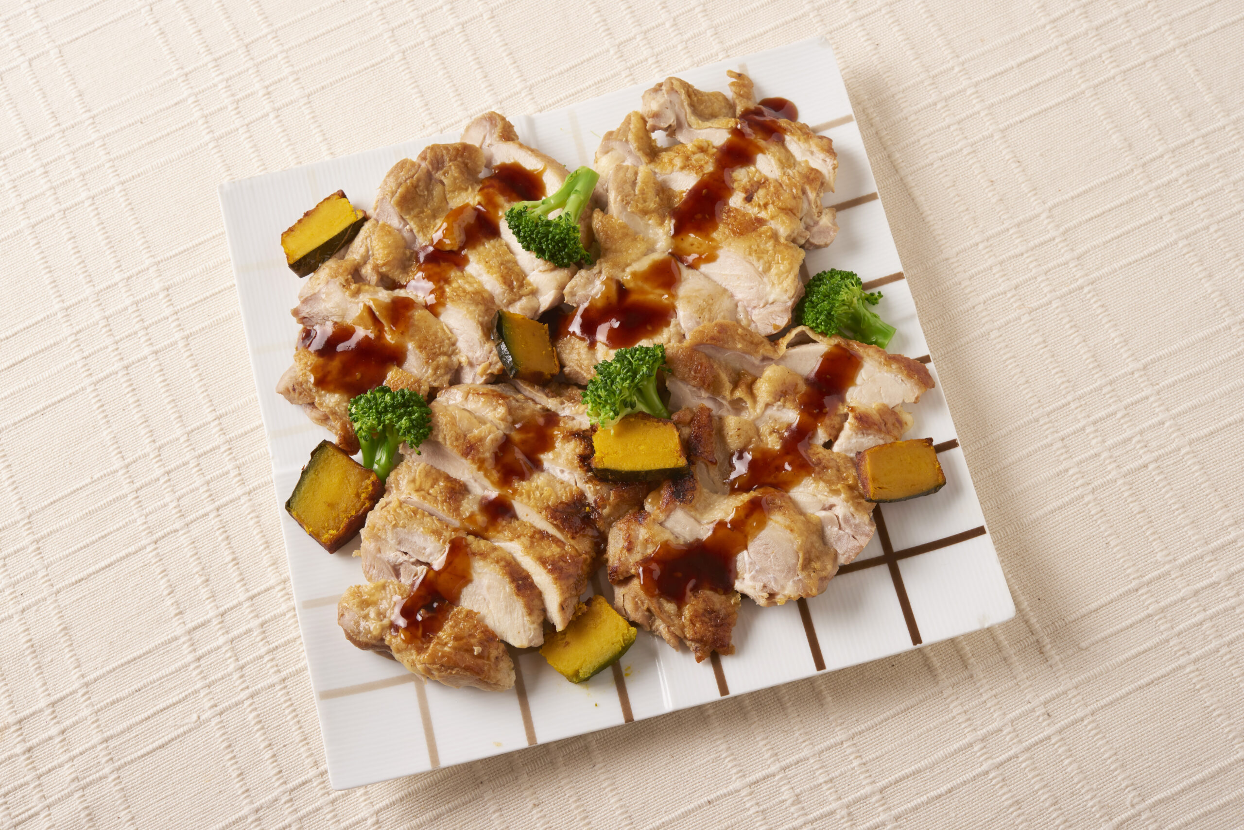 鶏肉と季節野菜のロースト