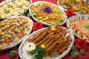 デリバリープラン スタンダードコースの盛り付け例