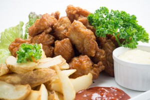 揚げ物（肉）の写真